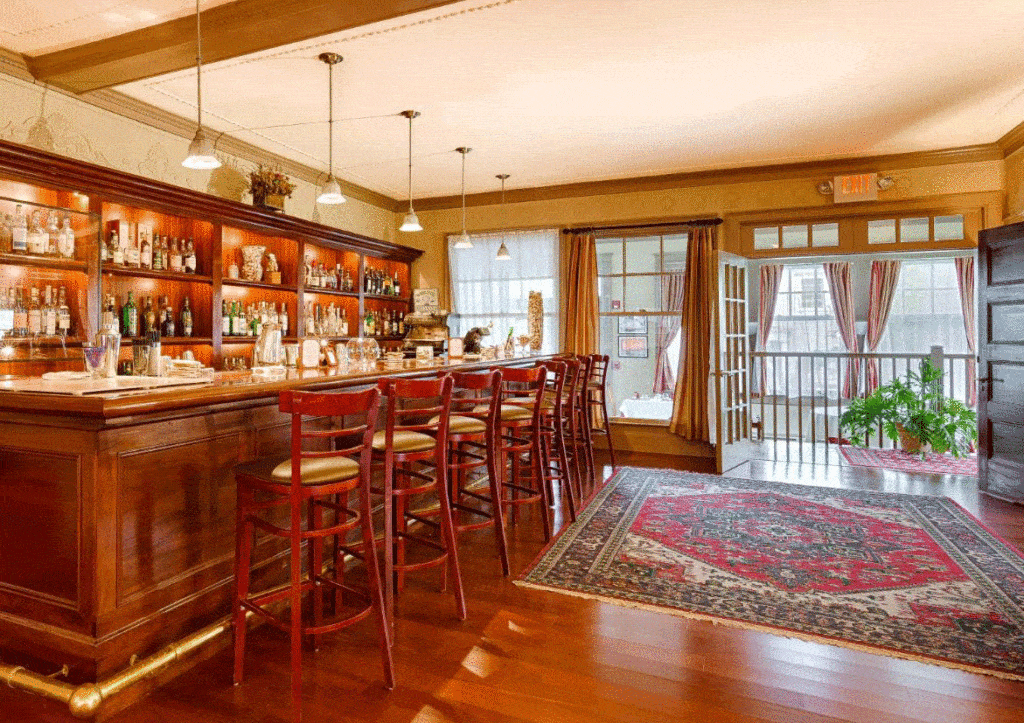 Bar at Lenox Massachusetts Inn