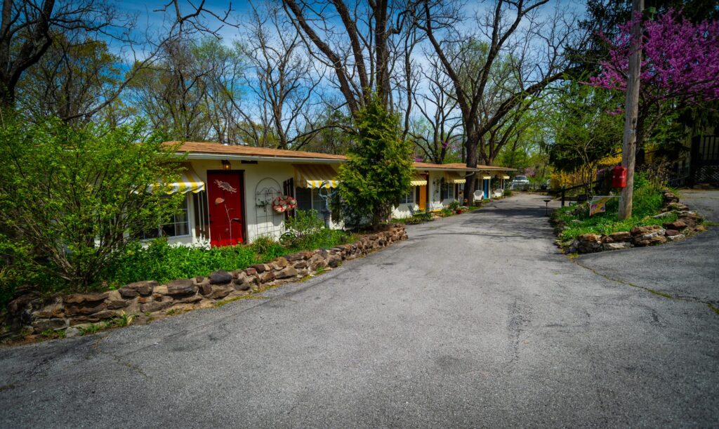 Grounds at Eureka Springs AR Boutique Motel Sold