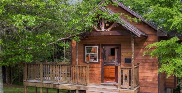 Eureka Springs Cabin Exterior Photo