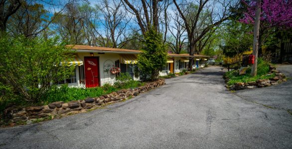 Grounds at Eureka Springs AR Boutique Motel Sold