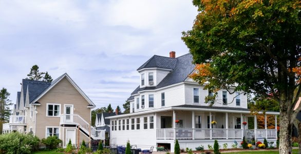 Exterior image of St. Martins New Brunswick Inn for sale